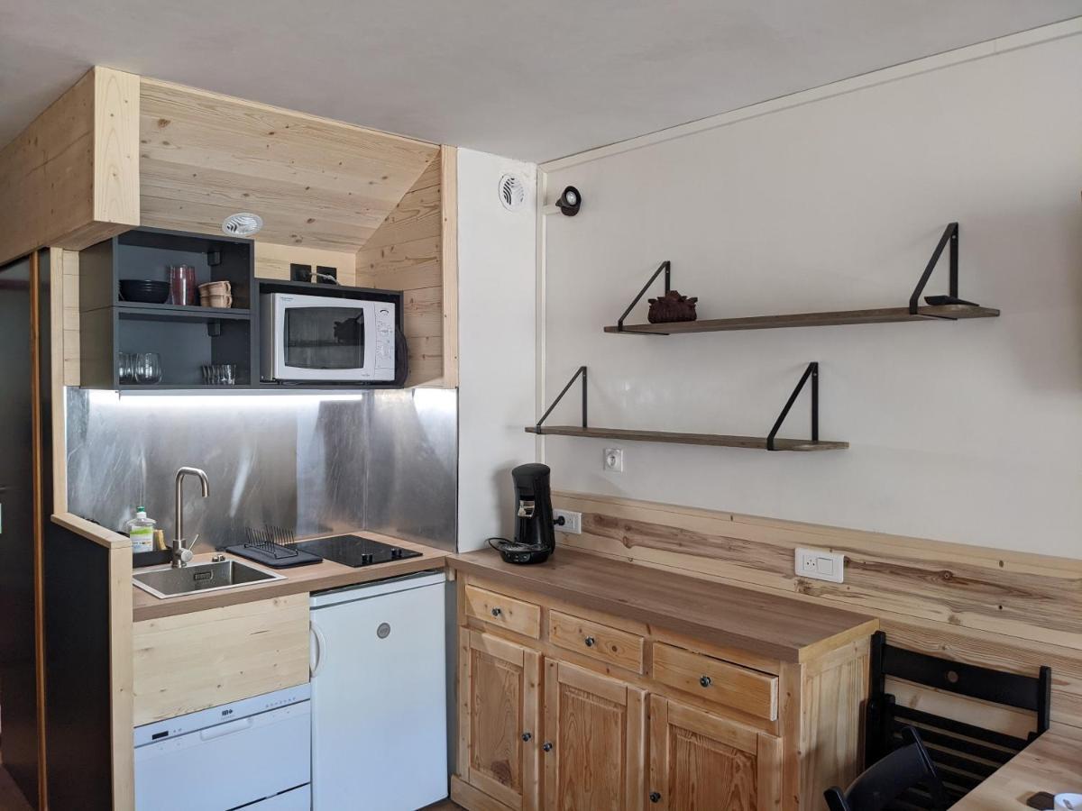 Studio rénové centre station Vallandry Extérieur photo