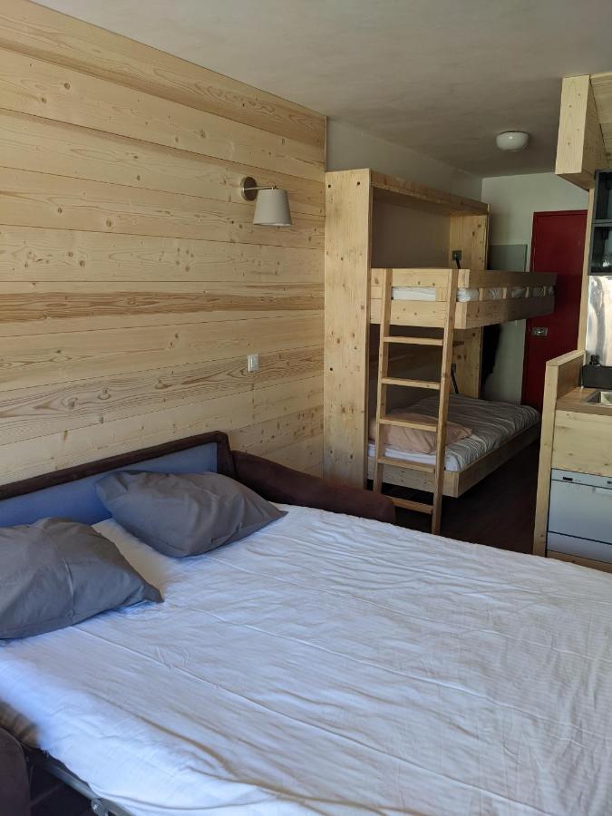 Studio rénové centre station Vallandry Extérieur photo