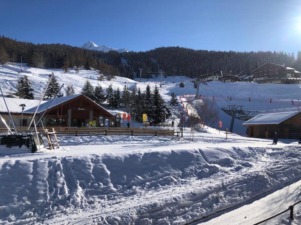 Studio rénové centre station Vallandry Extérieur photo